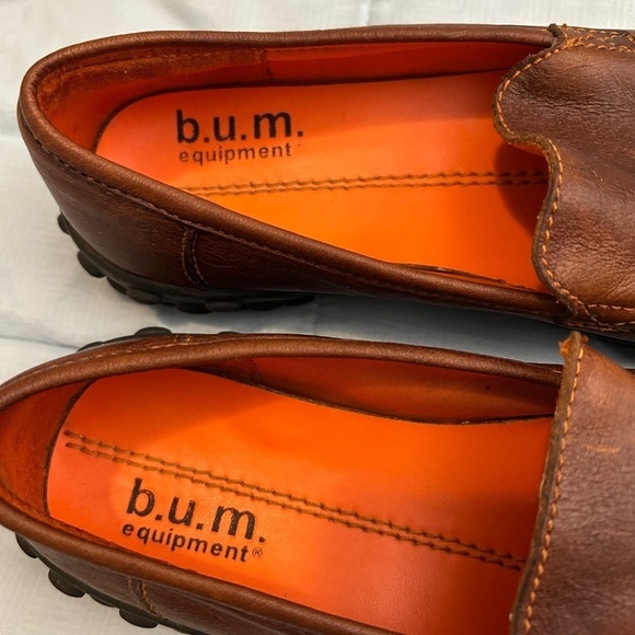 B.U.M. Equipment Leather and Rubber Slip on Shoes in Spice Size 7 - Picture 12 of 17